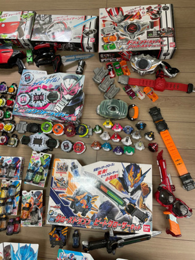 歴代の仮面ライダー変身ベルト