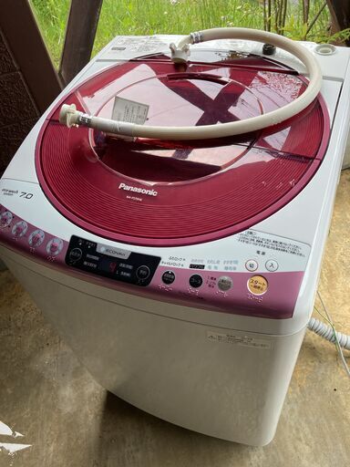 国内即発送】 全自動洗濯機 パナソニック 美品 NA-FS70H6 音静かです