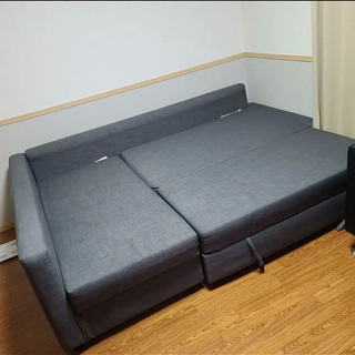 価格交渉可能　七万相当　購入後10ヶ月以内の使用　ソファーベット収納付き　IKEA フリーヘーテン