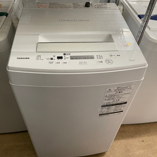 TOSHIBA  4.5kg全自動洗濯機　2017年製　　リサイ...