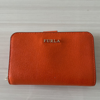 【ネット決済・配送可】FURLA 二つ折り財布