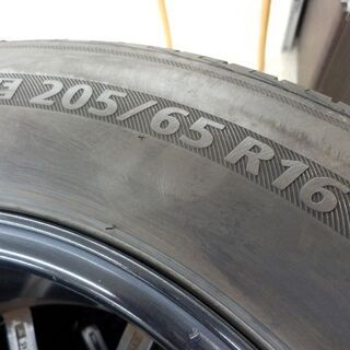 205/65 R16 ブリヂストン エコピア EX20 2015年製 4本セット ホイール G.Speed G02 5穴 BRIDGESTONE ECOPIA 札幌 西野店