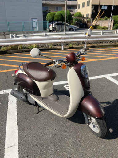 【女子に人気】スクーピー　バッテリー新品　原付　配送可能