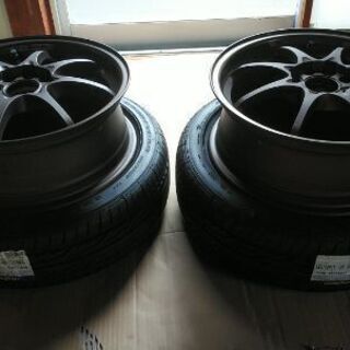 　【プロフ必読！】レイズ　ｳﾞｫﾙｸﾚｰｼﾝｸﾞ　CE28N　15ｲﾝﾁアルミ&タイヤ2本セット