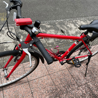 値下げビアンキ ジュニアクロスバイク サス付き 値下げ致します