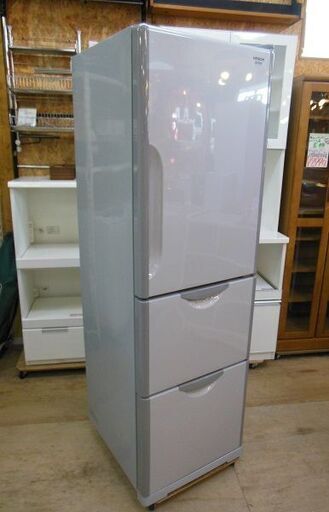 【販売終了しました。ありがとうございます。】HITACHI　3ドア　冷凍冷蔵庫　R-S30CMV　2012年製　中古品　/　スリムタイプ　自動製氷　真空チルド 搭載