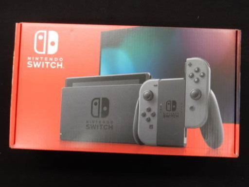 【手渡し】新型switch グレー　ニンテンドーswitch
