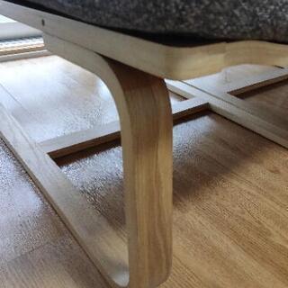 [最終値下げ]MUJI リビングでもダイニングでも使えるソファチェア