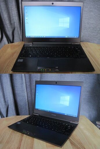 傷有りウルトラモバイル1090g東芝 dynabookR632/H 13.3インチ-i5-3337Ｕ1.80GHzカメラ有り/6G/SSD128G/汚れ有り