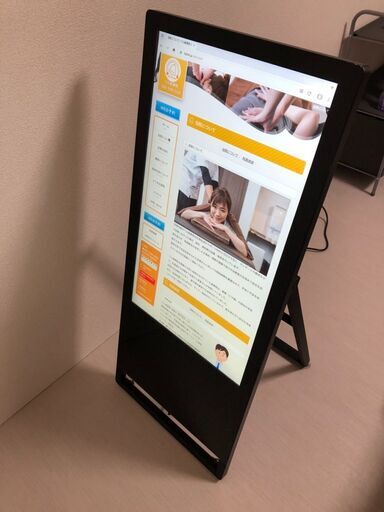 デジタルサイネージ　WIFI接続　OS：Android　説明書無し