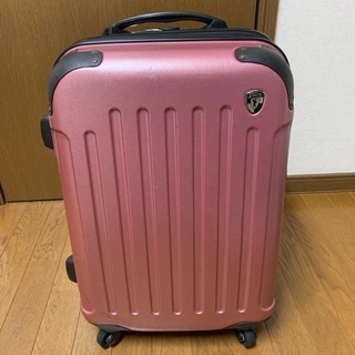 【訳あり無料】スーツケース ピンク