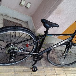 BRIDGESTONE TB1[ティービーワン]27吋 クロスバイク アルミ/7speed/点灯虫/ブラック