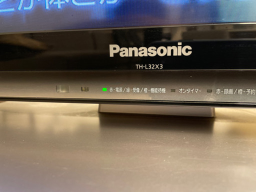 値下げ！テレビ\u0026レコーダー Panasonic 32型テレビ 完動品 テレビ台・コード・リモコン・amazon firestick・レコーダー付き 直接受け渡しのみ