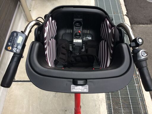 地域限定送料無料　パナソニック　ギュットミニ　バッテリー新品　三人乗り　新基準　赤　キッスミニ　ビッケポーラー　神戸市　電動自転車