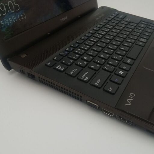 SONY VAIO 高速SSD160G搭載 メモリ4G CD/DVDブルーレイ読み書き 大画面