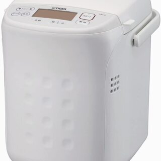 【未使用】タイガー ホームベーカリー 「やきたて」 土鍋焼き ホワイト KBC-A100-W