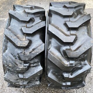 ヒゲがあるので多分未使用の保管品　ブリジストン　23X9.00-12　タイヤ、ホイール1セット(2本)　運搬車などに