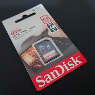 【ネット決済・配送可】SanDisk SDXCカード 64G