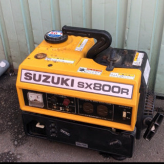 スズキ ポータブル発電機 2スト 防災 夜釣り イカ釣りに