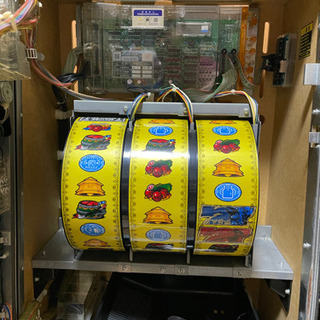 パチスロ実機 モンスターハンター月下雷鳴 コイン不要機、設定キー 
