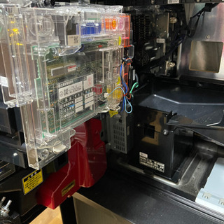 パチスロ実機 北斗の拳天昇 コイン不要機、設定キー、ドアキー付 家庭 
