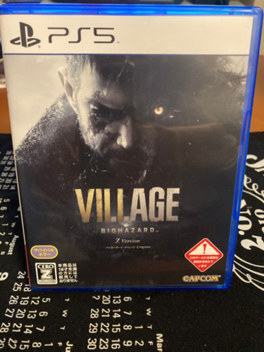 PS5 バイオハザードヴィレッジ Zバージョン　特典コード全て未使用　バイオハザード8