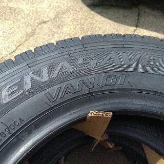 【脱着込み】軽トラック 軽バン 新品タイヤ4本セット 145R12-6PR ダンロップ エナセーブ