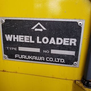 フルカワ　タイヤ　ホイール　ローダー　除雪機