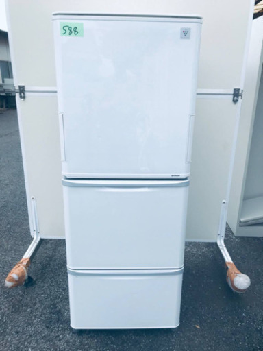 グランドセール ②‼️314L‼️588番 シャープ✨ノンフロン冷凍冷蔵庫✨SJ-PW31Y-W‼️ 冷蔵庫