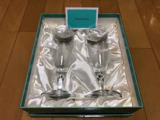 ★☆★ 【お取引中】TIFFANYグラス2個セット未使用品 ★☆★