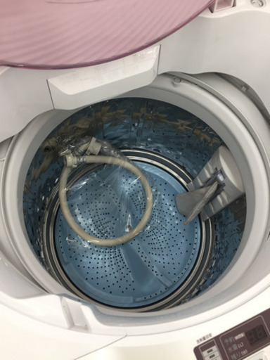 5/9  【8.0kg洗濯機が1万円代❤️】SHARP  8.0kg洗濯機  2014年  ES-GV80P  定価¥57,000  インバータで静か✨