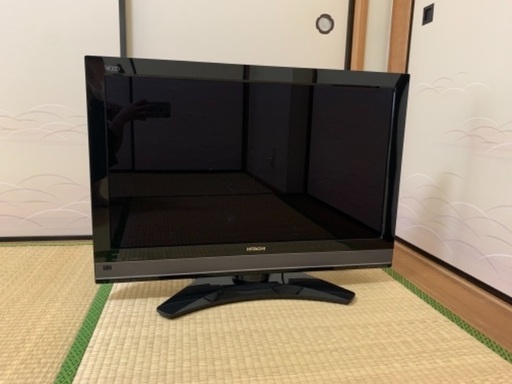 【取引済】HITACHI wooo 32型　W録画可！リモコン付