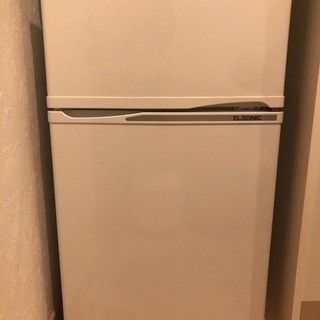 冷蔵庫　2つドア　単身用　お譲り先決定