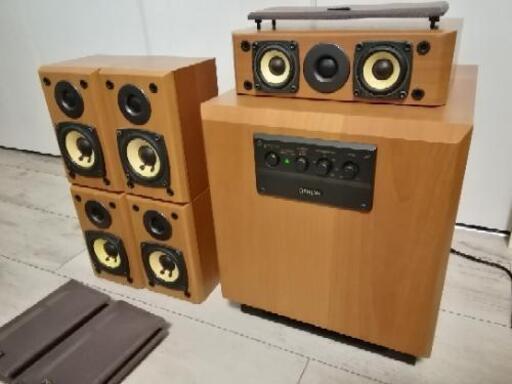 【値下げ】ホームシアター用　サラウンドスピーカーセット　DENON　デノン  (おまけ付き)