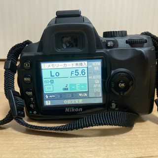 【商談成立しました】Nikon D60 一眼レフ　レンズセット