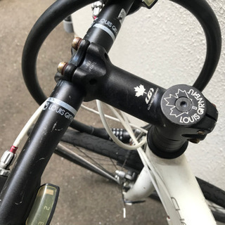 ロードバイク クロスバイク　ルイガノ白　自転車