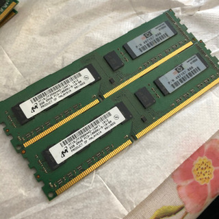 メモリ 2GB 2Rx8 PC3-10600U-9-10-B0 ...
