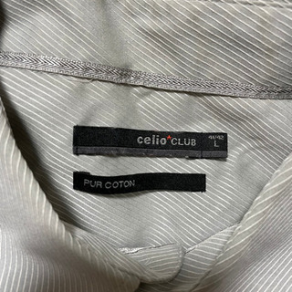 【ネット決済】無料　Celio club フランスブランドシャツ　
