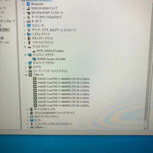 GPU \u0026 Office i7 4800MQ キーボード不良
