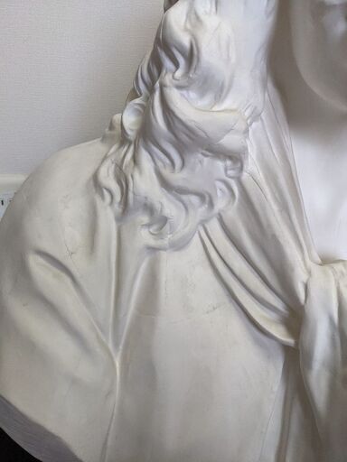 石膏像 モリエール胸像 汚れアリ