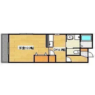 🌺ベルアンジュール303号室🌺初期費用0円～😲✨仲介手数料無料✨敷金・礼金なし（0円・ゼロ）物件✨🎀宅配ボックス有🏠袋井市木原のお部屋★間取り1DK（洋室10帖、DK4.5帖）★お家賃49,000円💻ネット無料★コンビニまで車で2分！　　　 - 袋井市