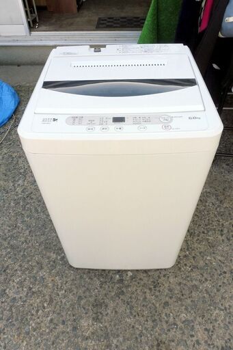 ヤマダ電機オリジナル　全自動洗濯機　YWM-T60A1(6kg)　2016年製　中古