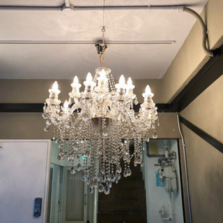 大特価★LA LUCE/クリスタルシャンデリア/新個品　