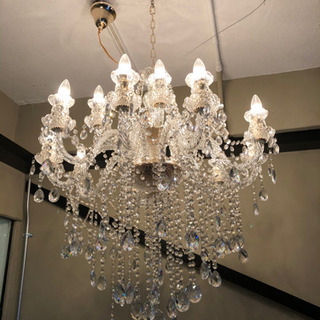 大特価★LA LUCE/クリスタルシャンデリア/新個品　