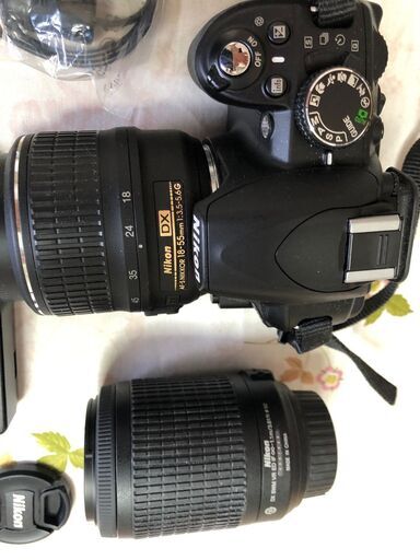 Nikon D3100 レンズキット デジタル一眼レフカメラ　望遠レンズ５５－２００mm追加します。