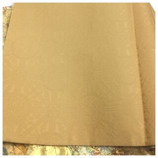 ◇美品 高級袋帯◇ 寺院 風景模様 帯前 柄違い お洒落 正絹 袋帯 長さ