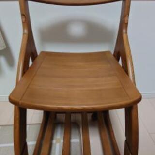 【ネット決済】【中古】子供用木製椅子