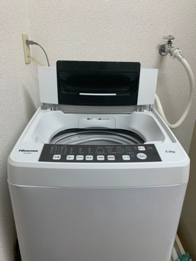 2019年製5.5kg洗濯機ハイセンス