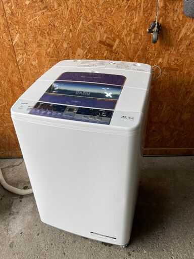 J0802　日立洗濯機　8㎏　2015年