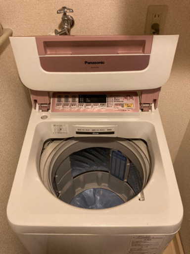 全自動洗濯機　Panasonic NA-FA70H2 ピンク　2016年　中古